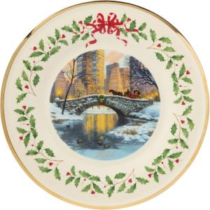 Lenox 897905 2025 Annual Holiday Plate, Christmas Plates, Dishware