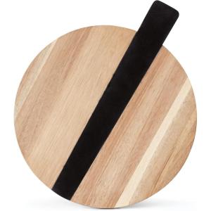 Lenox Lx Collective Footed Serving Bowl, 7.00 LB, Black(Cheese Board)