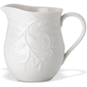 Lenox Opal Innocence Carved Creamer -(Creamer)
