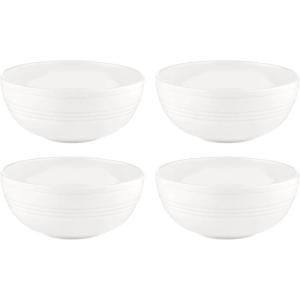 Lenox Tin Can Alley Fruit Bowl,White, 1 Count (Pack of 1)(Fruit Bowls  Set of 4)