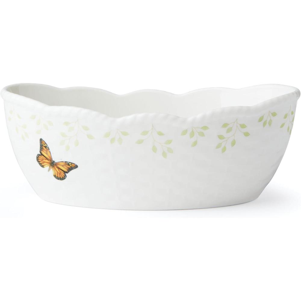 imageLenox 894107 Butterfly Meadow Bread Basket Easter Serveware