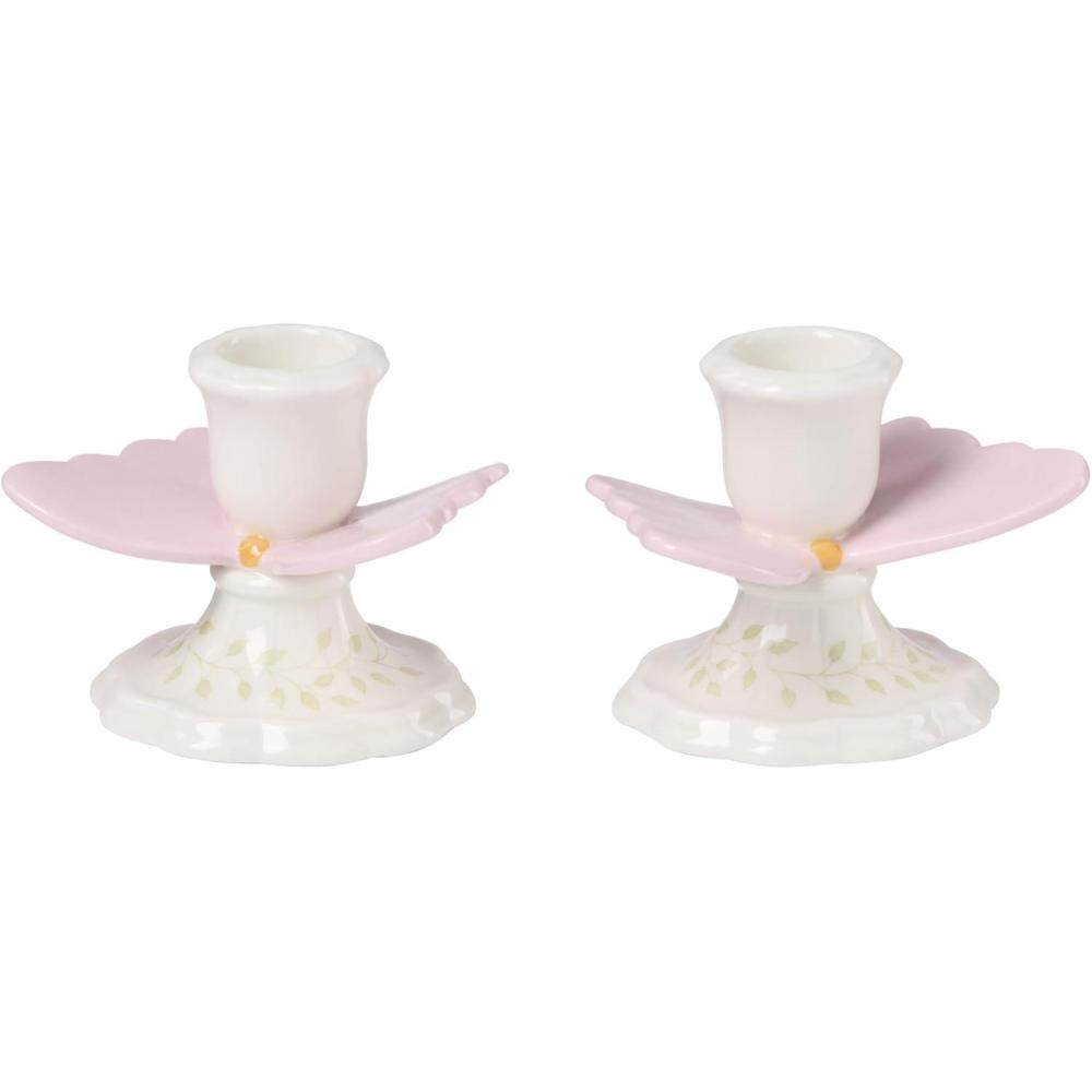 imageLenox 897910 Butterfly Meadow Candlestick Holders Set of 2