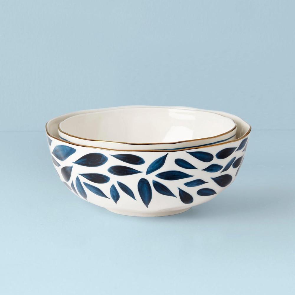 imageLenox Blue Bay 2Piece Nesting Bowl Set 551