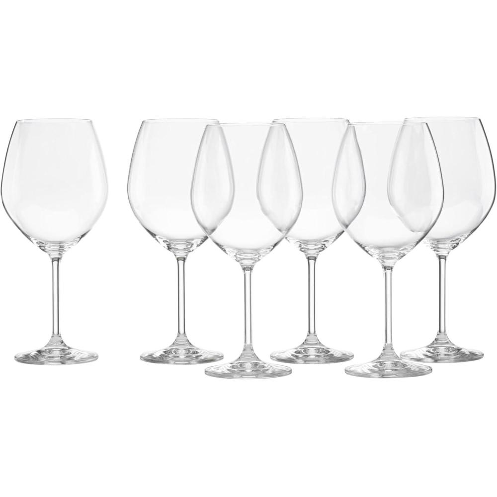 imageLenox Tuscany Classics Red Wine Glasses 24 Ounces Set of 6Clear