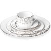 Kate Spade New York Gardner Street Platinum Pasta Bowl, 1.05 LB(5-Piece Place Setting)