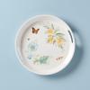 Lenox 865999 Butterfly Meadow Melamine Round Tray, Lightweight Melamine Material