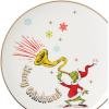 Lenox 894166 Merry Grinchmas 4-Piece Assorted Accent Plate Set, Christmas Drinkware, Holiday Hosting