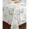 Lenox Butterfly Meadow 60’’ x 84’’ Rectangle Tablecloth -Machine Washable, Wrinkle-Resistant, Table Cover(70-inch Round Tablecloth)