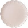Lenox Dinnerware Set, French Perle Scallop Blush 12-Piece Set, Service For 4, Stoneware, Dishwasher Safe, Microwave Safe, Plates and Bowls sets, Dish Set, Plate Set, Home And Kitchen (Pink, 12 Piece)