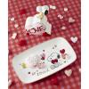 Lenox Home and Kitchen, Peanuts Snoopy Valentines Hors D’Oeuvres Tray, Porcelain Material, Serving Tray, Dishwasher and Microwave Safe, Valentines Day (White, 1 Piece, 13.75 Inch L X 7.7 Inch W)