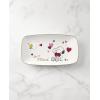 Lenox Home and Kitchen, Peanuts Snoopy Valentines Hors D’Oeuvres Tray, Porcelain Material, Serving Tray, Dishwasher and Microwave Safe, Valentines Day (White, 1 Piece, 13.75 Inch L X 7.7 Inch W)