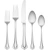 Lenox Stratton Flatware Set, Silver, 65 Piece(Alcott)