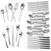 Lenox Stratton Flatware Set, Silver, 65 Piece(Lachlan)
