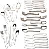 Lenox Stratton Flatware Set, Silver, 65 Piece(Stratton)