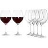 Lenox Tuscany Classics Red Wine Glasses, 24 Ounces, Set of 6,Clear