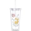 Lenox Acrylic Butterfly Meadow Tumbler, 1 Count (Pack of 1), Multi