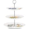Lenox Butterfly Meadow 3-Tiered Server, 4.10 LB, Multi