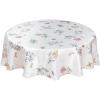 Lenox Butterfly Meadow 60’’ x 84’’ Rectangle Tablecloth -Machine Washable, Wrinkle-Resistant, Table Cover(70-inch Round Tablecloth)