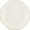 Lenox French Perle Dessert Plates, White, Set of 4