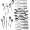 Lenox Stratton Flatware Set, Silver, 65 Piece(Emerick)