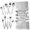 Lenox Stratton Flatware Set, Silver, 65 Piece(Haveson)