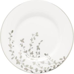Kate Spade New York Gardner Street Platinum Pasta Bowl, 1.05 LB(Saucer)