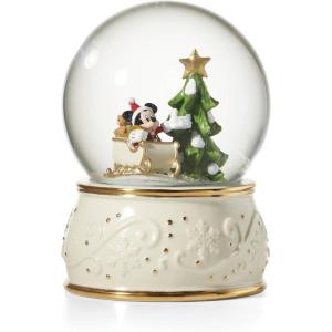 Lenox 896328 Mickey Mouse Snow Globe, Christmas & Holiday Decor