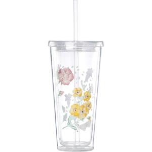Lenox Acrylic Butterfly Meadow Tumbler, 1 Count (Pack of 1), Multi