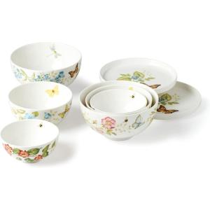 Lenox Butterfly Meadow Luna Nesting Dinnerware Set, 10.85 LB, Multi