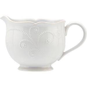 Lenox French Perle Sauce Pitcher, White –
