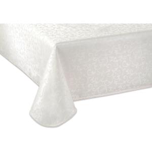 Lenox Opal Innocence 60″x120″ Oblong Tablecloth, White