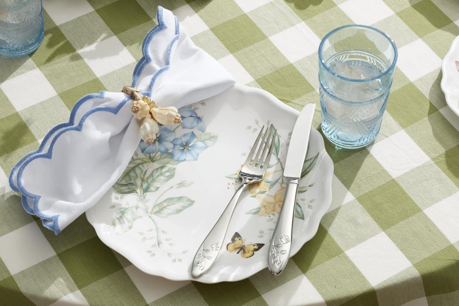 imageLenox 856373 Butterfly Meadow Melamine 4Piece Dinner Plates Lightweight Melamine Material4 Count