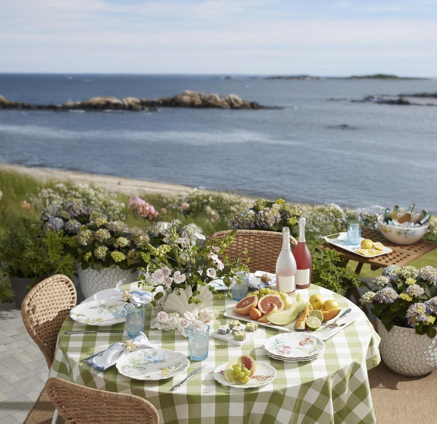 imageLenox 856373 Butterfly Meadow Melamine 4Piece Dinner Plates Lightweight Melamine Material4 Count