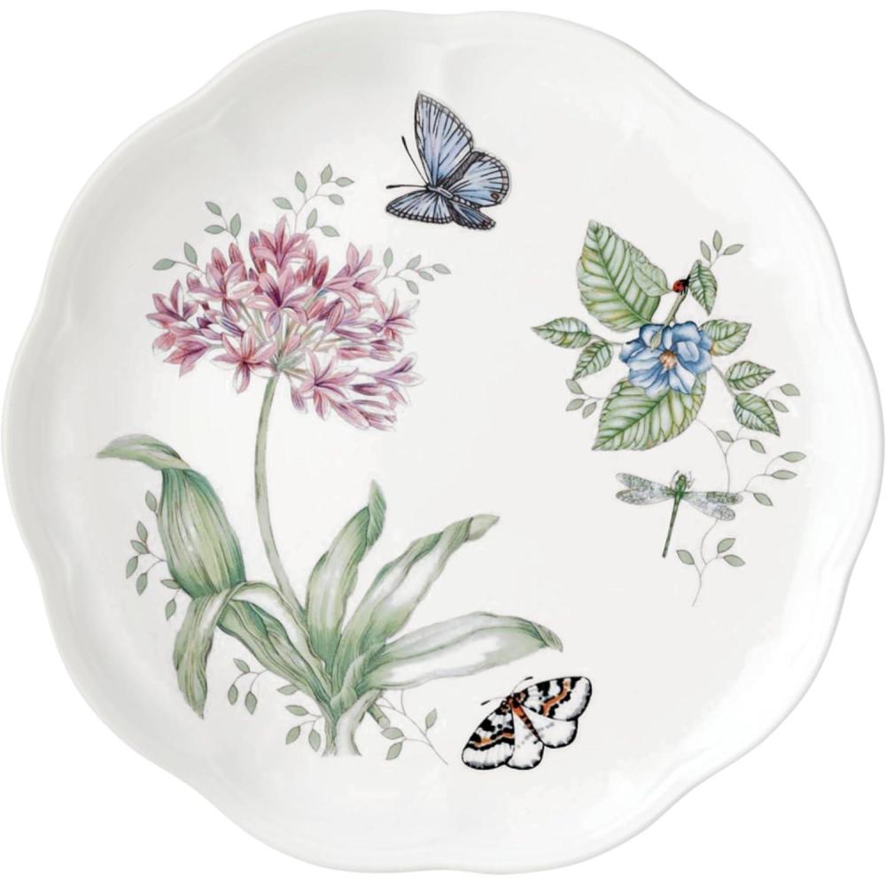 imageLenox Butterfly Meadow Blue Butterfly Dinner Plate Round 1 Count Pack of 11 Count Pack of 1