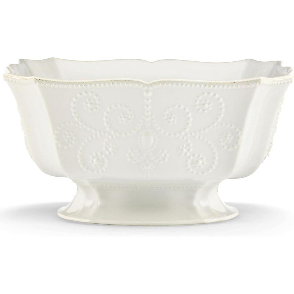imageLenox French Perle Footed Centerpiece Bowl White