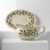Lenox 843318 Holiday Gravy Boat and Stand, Christmas Hosting