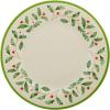 Lenox 863668 Holiday 4-Piece Melamine Accent Plate Set, 12 cubic inches, Christmas Dinnerware, Hosting(1.55 LB)
