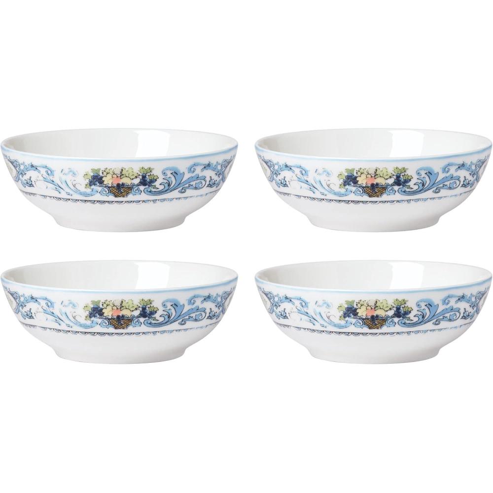 imageLenox 893459 Autumn Studio Dinner Plate Set 596 4PieceAllPurpose Bowls  Set of 4
