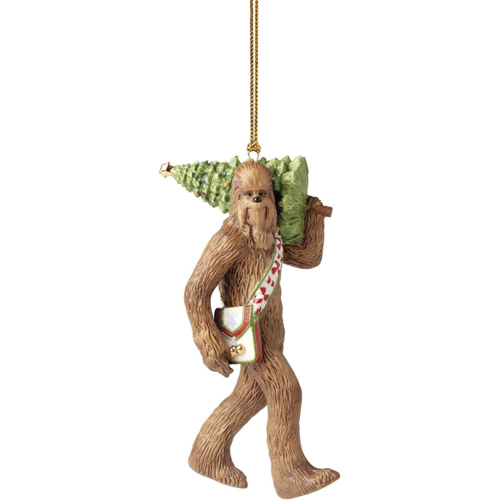 imageLenox 895947 Chewbacca with Christmas Tree Ornament Holiday