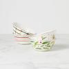 Lenox 895259 Bayberry All-Purpose Bowls, Set of 4, 20 oz, Christmas Drinkware, Holiday Hosting