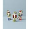 Lenox 896870 Nutcracker 3-Piece Ornament Set, Christmas