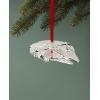 Lenox 897556 Millennium Falcon Metal Ornament, Christmas, Holiday Decorations