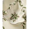 Lenox 898187 Holiday Tree Chip & Dip Set, Christmas Dishes, Festive Serveware