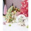 Lenox The Grinch Snow Globe, White Porcelain with 24K Gold Accents, Grinch Christmas Decorations Indoor, Grinch in Santa Hat Near Christmas Tree, Living Room Decor for Home, Perfect for Christmas