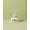 Lenox The Grinch Snow Globe, White Porcelain with 24K Gold Accents, Grinch Christmas Decorations Indoor, Grinch in Santa Hat Near Christmas Tree, Living Room Decor for Home, Perfect for Christmas