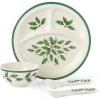 Lenox 885787 Holiday-Children’s 4-Piece Dinner-Set, Christmas Dinnerware, Hosting