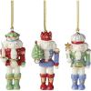 Lenox 896870 Nutcracker 3-Piece Ornament Set, Christmas