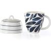 Lenox Blue Bay 2-Piece Creamer & Sugar Bowl Set, 1.15 LB