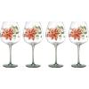 Lenox Glassware, Butterfly Meadow Balloon Wine Glasses, Set of 4, 26-Ounce Capacity, Made From Glass, Dishwasher Safe, Drinking Glasses Set, Cocktail Glass, Home and Kitchen (Clear, 4 Pieces)