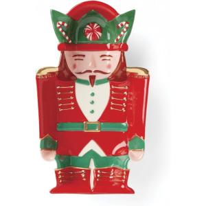 Lenox 896875 Nutcracker Dinnerware Treat Dish, 1-Piece, Christmas & Holiday Hosting